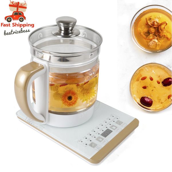 Electric Auto Tea Kettle Hot Water Boiler Coffee Health Pot Tea Kettles 2L 1000W