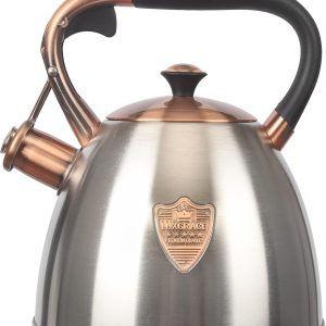 Tea Kettle -2.9 Quart Tea Kettles Stovetop Whistling Teapot Stainless Steel Tea