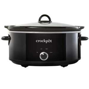 NEW  Slow Cookers,Crock-Pot 7-Quart Manual Slow Cooker, Black