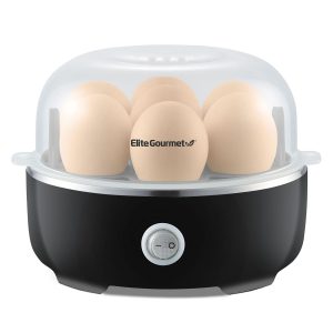 EGC115B Easy Egg Cooker Electric 7-Egg Capacity, Soft, Medium, Hard-Boiled Egg C