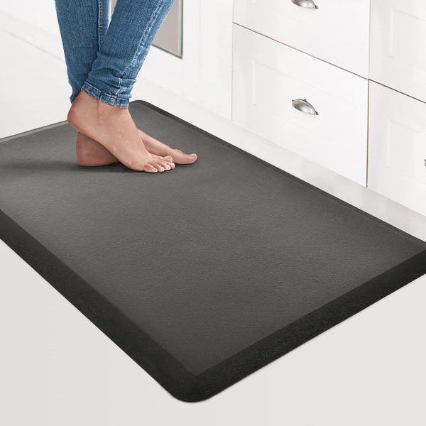 Anti Fatigue Mat 1/2 Inch Cushioned Kitchen Comfort & Non Slip for Standing