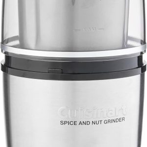 Electric Spice-and-Nut Grinder, Stainless/Black, Mini