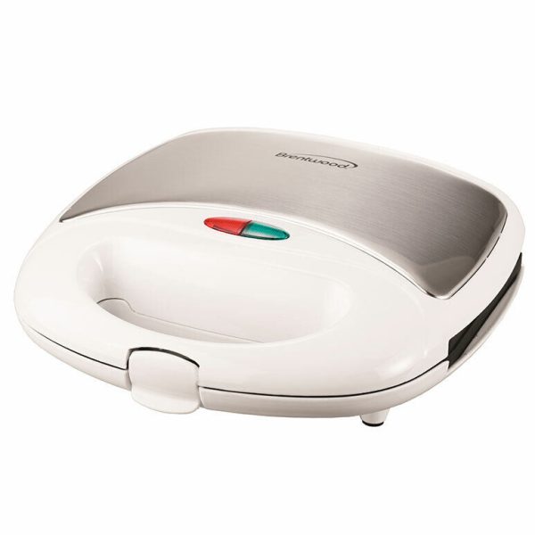 Brentwood TS-245 Non-Stick Panini Maker White Panini Press Sandwich Maker NEW