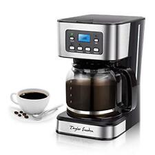 Mr. Coffee 12 Cup Programmable Coffee Maker with Strong Brew, Stainless