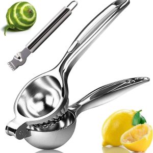 Stainless Steel Kitchen & Bar Lemon Orange Lime Squeezer Juicer Hand Press Tool