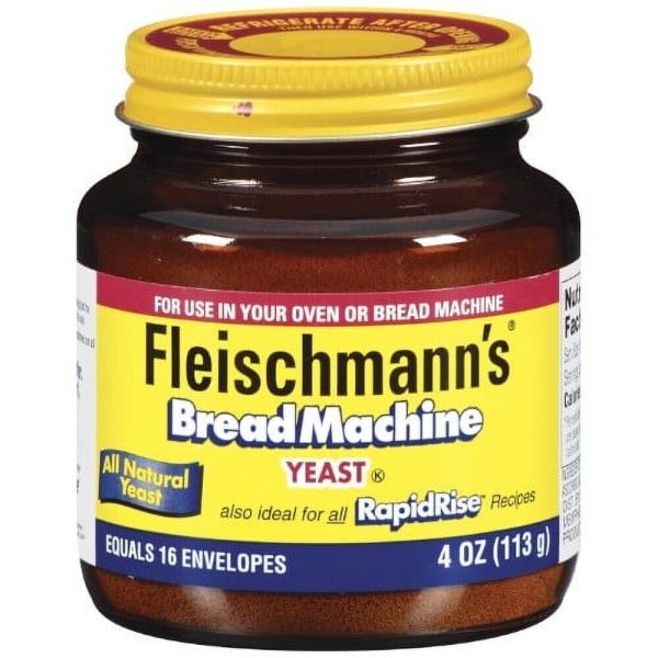 Fleischmann’s Classic Bread Machine Instant Yeast, 4 oz – For Homemade Bread