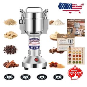 High-Speed Stainless Steel Spice Grinder – 150g Electric Dry Grinding Machine