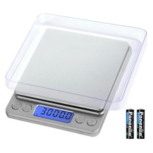 Food Kitchen Digital Scale 3000g x 0.1g for Weight Loss Baking Cooking Jewelry