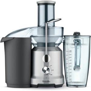 Breville Juice Fountain Cold Centrifugal Juicer – Silver (BJE430SIL)