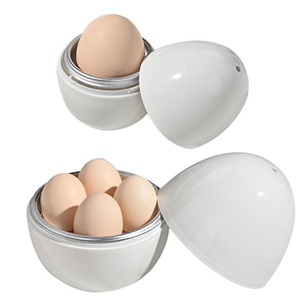 Safe Microwave Egg Boiler Cooker Ball Shape Steamer Kitchen Cook Tool