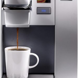 K155 Office Pro Single Cup Commercial K-Cup Pod Coffee Maker, Silver