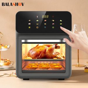 Air Fryers Electric Oil-free Automatic Household Kitchen Bake Large Size Cooking