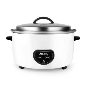 Aroma Housewares Commercial 60-Cup Cooked / 14Qt. Rice & Grain Cooker ARC-143…