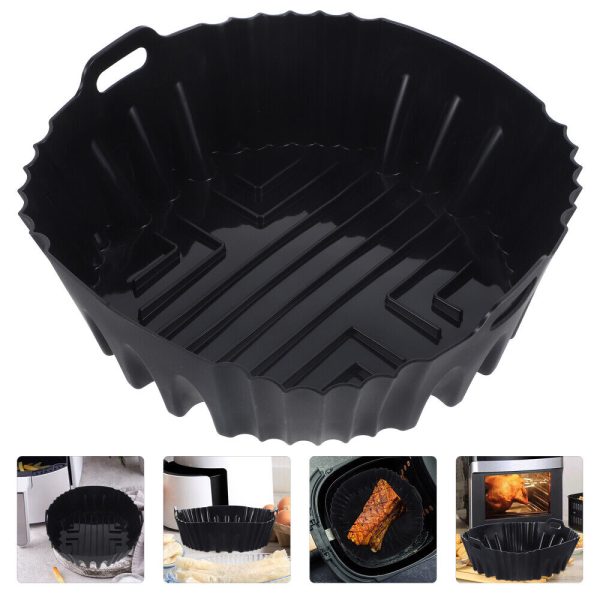 Handle Design Convenient Air Fryer Supplies Silicon Pad For Air Fryer Home