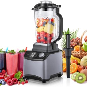 HOUSNAT PH-023B 1200W Professional Countertop Blender – Gray