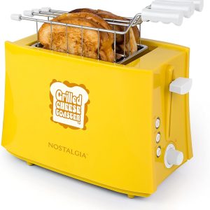 TCS2 Grilled Cheese Toaster with Easy-Clean Toaster Baskets and Adjustable Toast