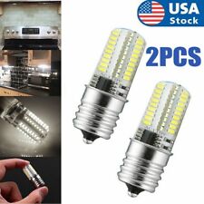 2PC E17 LED Bulb Microwave Oven Light Dimmable 4W Natural White 6000K Light New