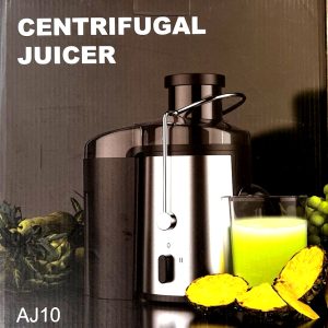 Juicer Machine, AJ10 500W Centrifugal Juicer with 3” Wide Mouth, C5