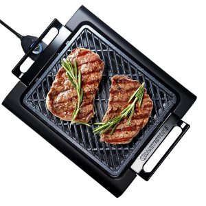 Granitestone Indoor Electric Smoke-Less Grill with Cool-touch handles