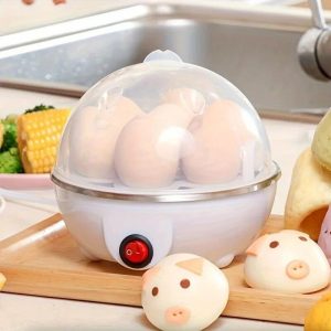 Egg Cooker Automatic Power Off 7 Eggs Multi-Functional Steam Egg Machine USA