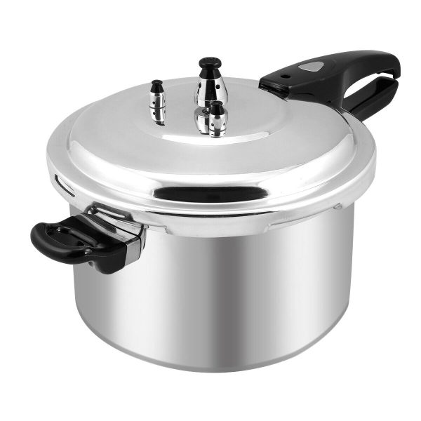 Barton 8 Quart Pressure Cooker Stovetop Canner Aluminum Canning Fast Cooking Pot