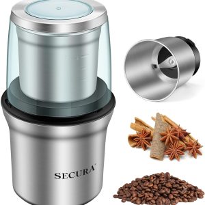 Secura Electric Coffee & Spice Grinder