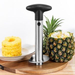 Stainless Steel Fruit Pineapple Cutter Peeler Corer Slicer Easy Kitchen Tool new