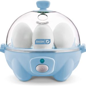 Dash Rapid Egg Cooker: 6 Egg Capacity Electric Egg Cooker for Hard Boiled Eggs,