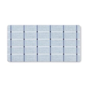 Comfort Plus Windowpane Plaid Anti Fatigue Comfort Mat, Kitchen Mat, Standing…