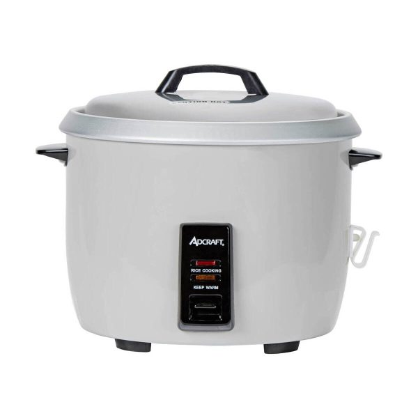 Adcraft RC-E30 Heavy-Duty Economy Rice Cooker w/ 30-Cup Capacity, Plastic Ove…