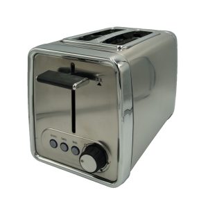 Hamilton Beach 2 Slice Toaster Stainless Steel Wide Slot Toast Bagel 22785G