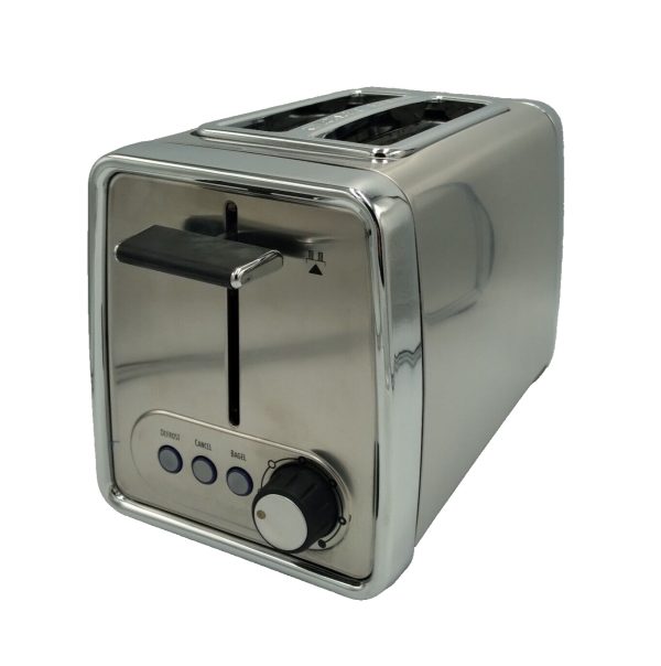 Hamilton Beach 2 Slice Toaster Stainless Steel Wide Slot Toast Bagel 22785G