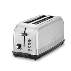 Cuisinart Long Slot 2-Slice Toaster, Stainless Steel with Self-Adjusting Toastin