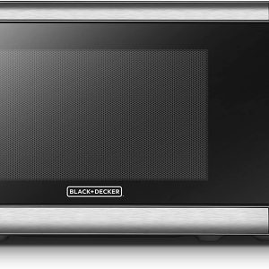 BLACK&DECKER EM720CB7 Microwave Oven – Compact, Efficient, Push-Button Control