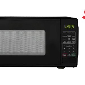 DEAL HOT – Mainstays 0.7 Cu ft Countertop Microwave Oven, 700 Watts, Black