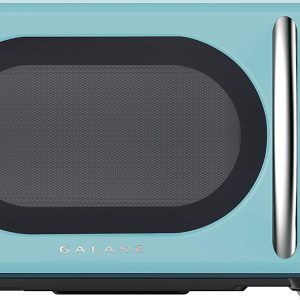 GLCMKA07BER-07 Retro Microwave Oven, LED Lighting, Pull Handle Design, Child Loc