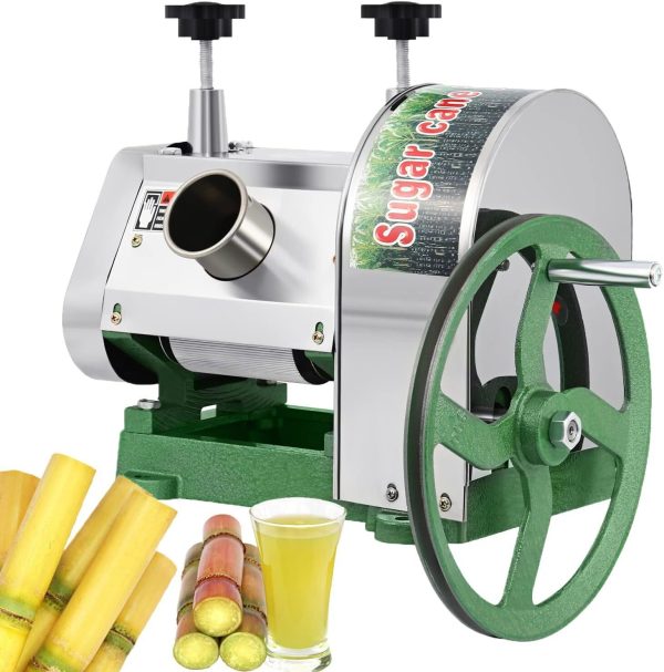 Manual Sugar Cane Press Juicer Juice Machine Commercial Extractor Mill 50KG/H