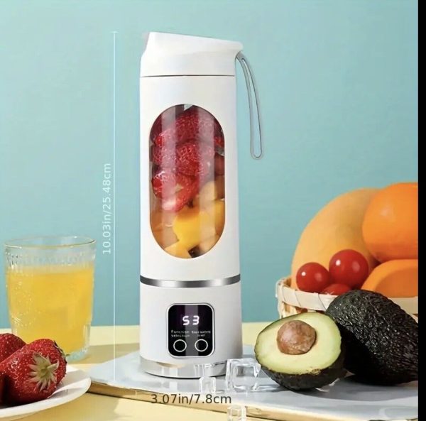 Portable Juicer Smoothie Blender USB Rechargeable Juicer 380 ml Mixing Machine