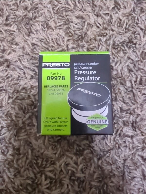 Presto 09978 Pressure Cooker Canner Pressure Regulator Genuine 09913