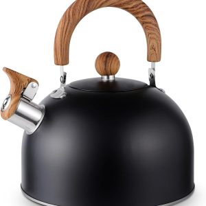 VARLEAS Whistling Tea Kettle for Stovetop, Surgical-Grade Stainless Steel Tea po