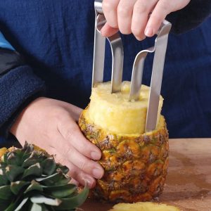 Pineapple Peeler Cutter Ananas Meat Extractor Cut Corer Knife Slicer Fruit Tools