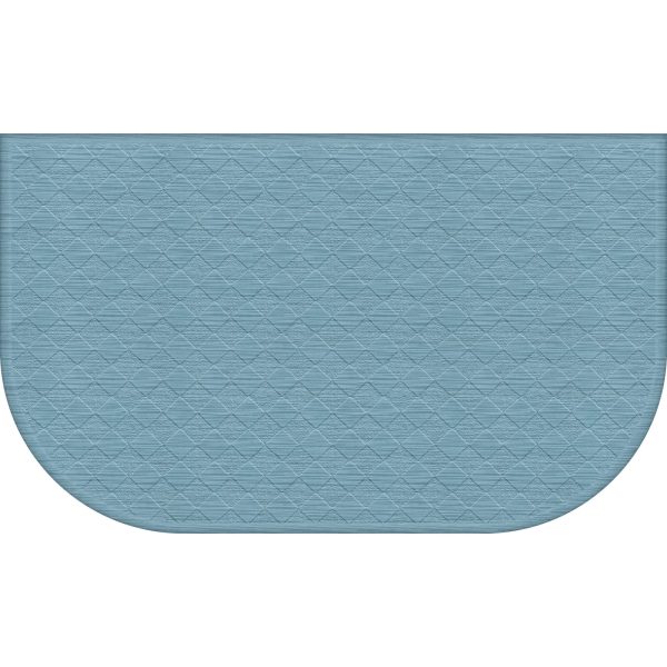 Mainstays Comfort Mate D Kitchen Mat; Teal, 1.5′ x 2.5′