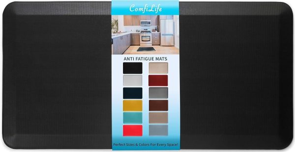 ComfiLife Memory Foam Kitchen Durable Anti Fatigue Comfort Mat 24 x 70″ Non Slip