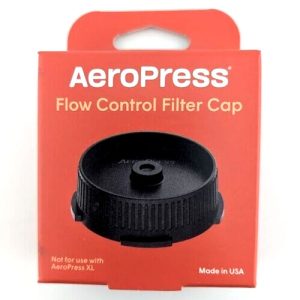 *NEW* AEROPRESS Flow Control Filter Cap, No Drip Cap – Black