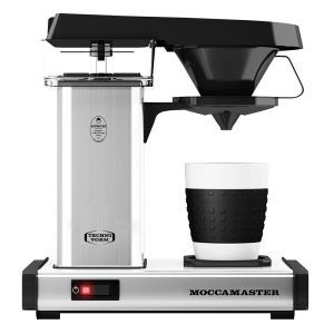 Moccamaster Cup-One Single Cup Coffee Maker | Polished SIlver