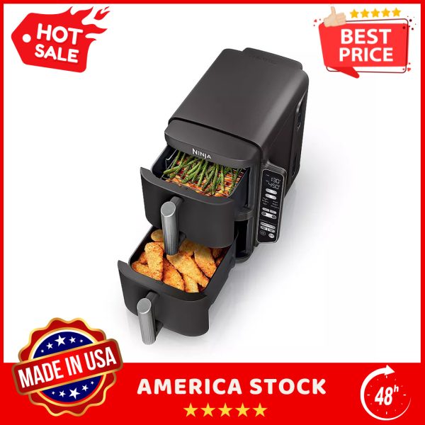 Ninja Double Stack 8-qt. 6-in-1 Two-Basket Air Fryer – SL201