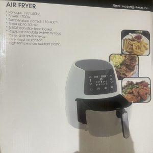 Ultrean 5.8 Quart Air Fryer, Electric Hot Air Fryers Oilless Cooker