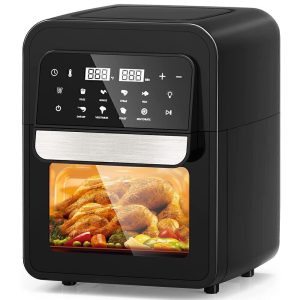 Toaster Oven Air Fryer Combo, 6.5 Quart Countertop for Fries, Pizza, Chicken