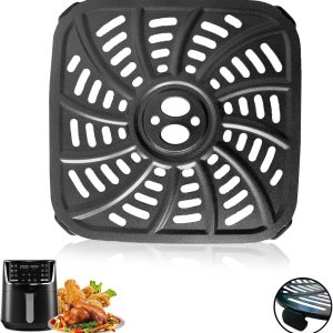 4QT Air Fryer Grill Pan for Gourmia GAF414 Digital Air Fryers, Upgraded Nonstick