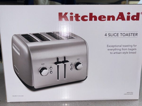 KitchenAid 4-Slice Toaster with Manual High-Lift Lever